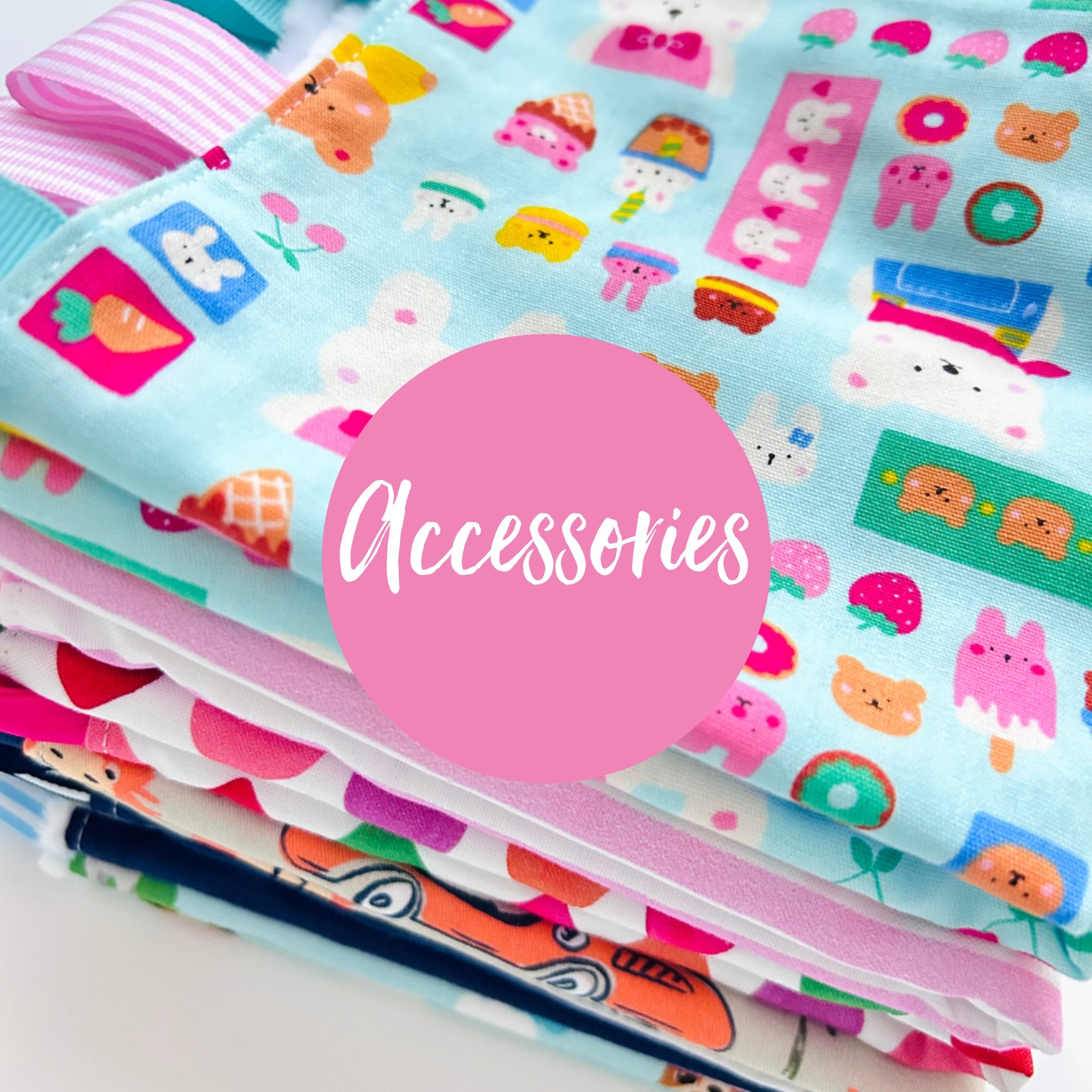 Made in Brisbane, taggies and bandana Bibs