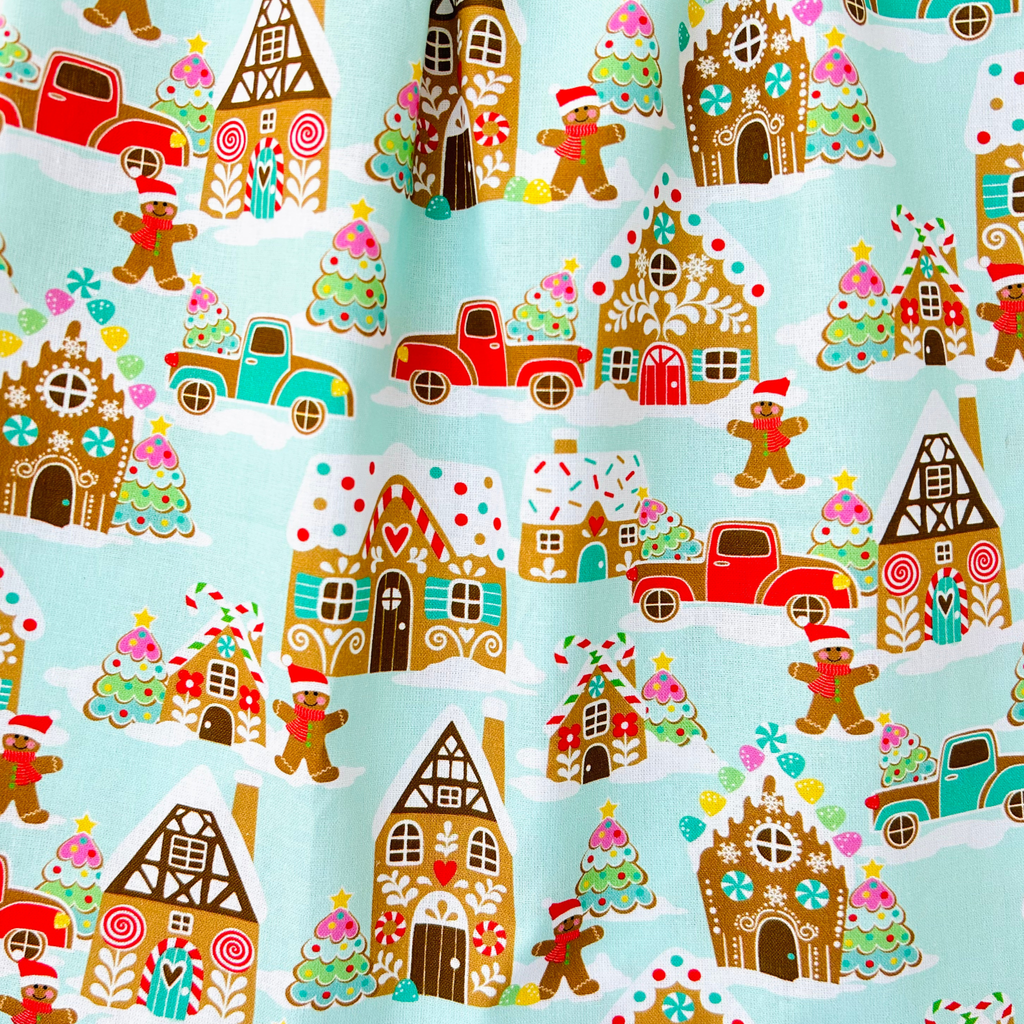 Gingerbread Allsorts Flutter Romper