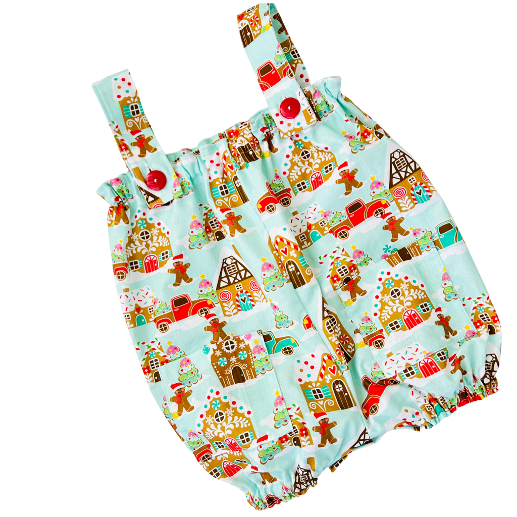 Gingerbread Allsorts Overalls