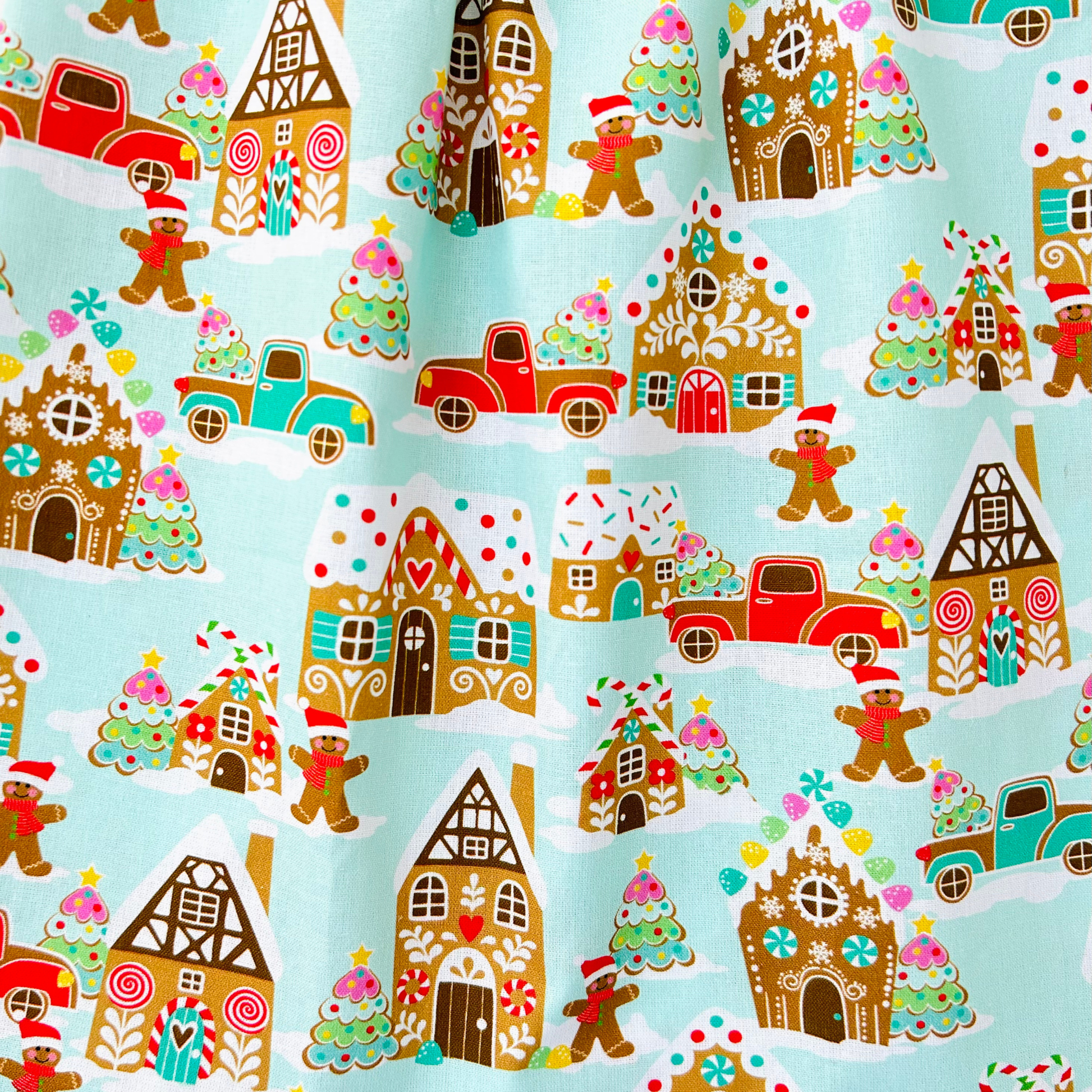 Gingerbread Allsorts Overalls