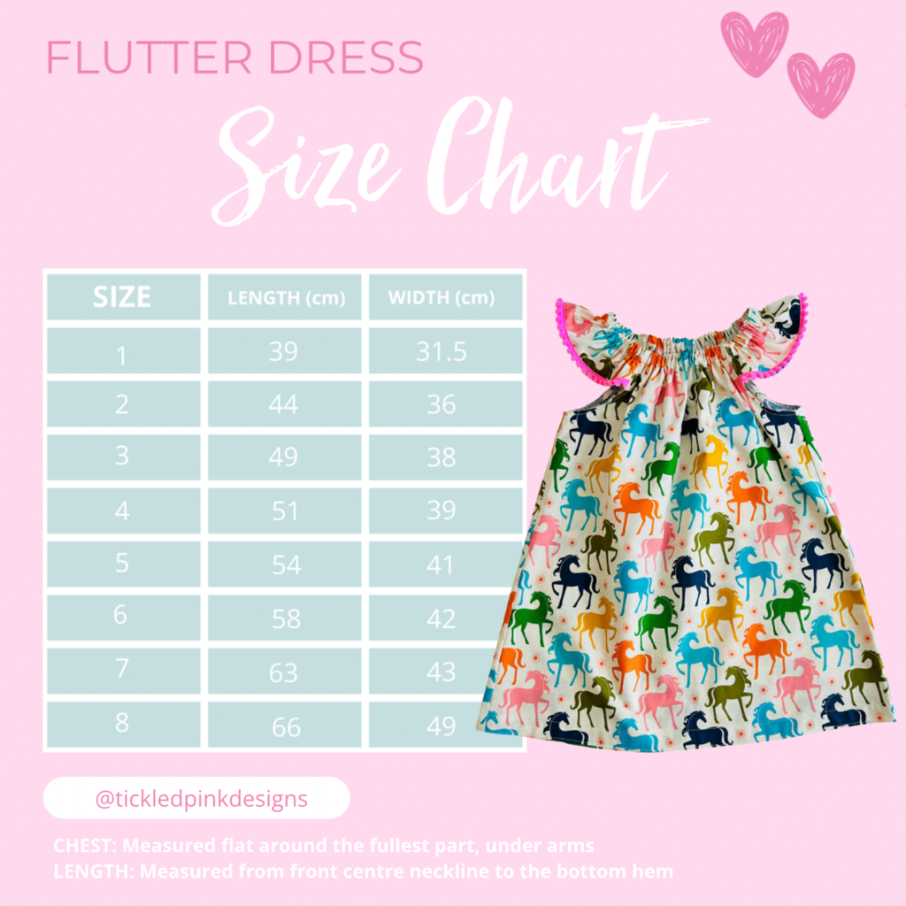 Red Gingham Love Flutter Dress