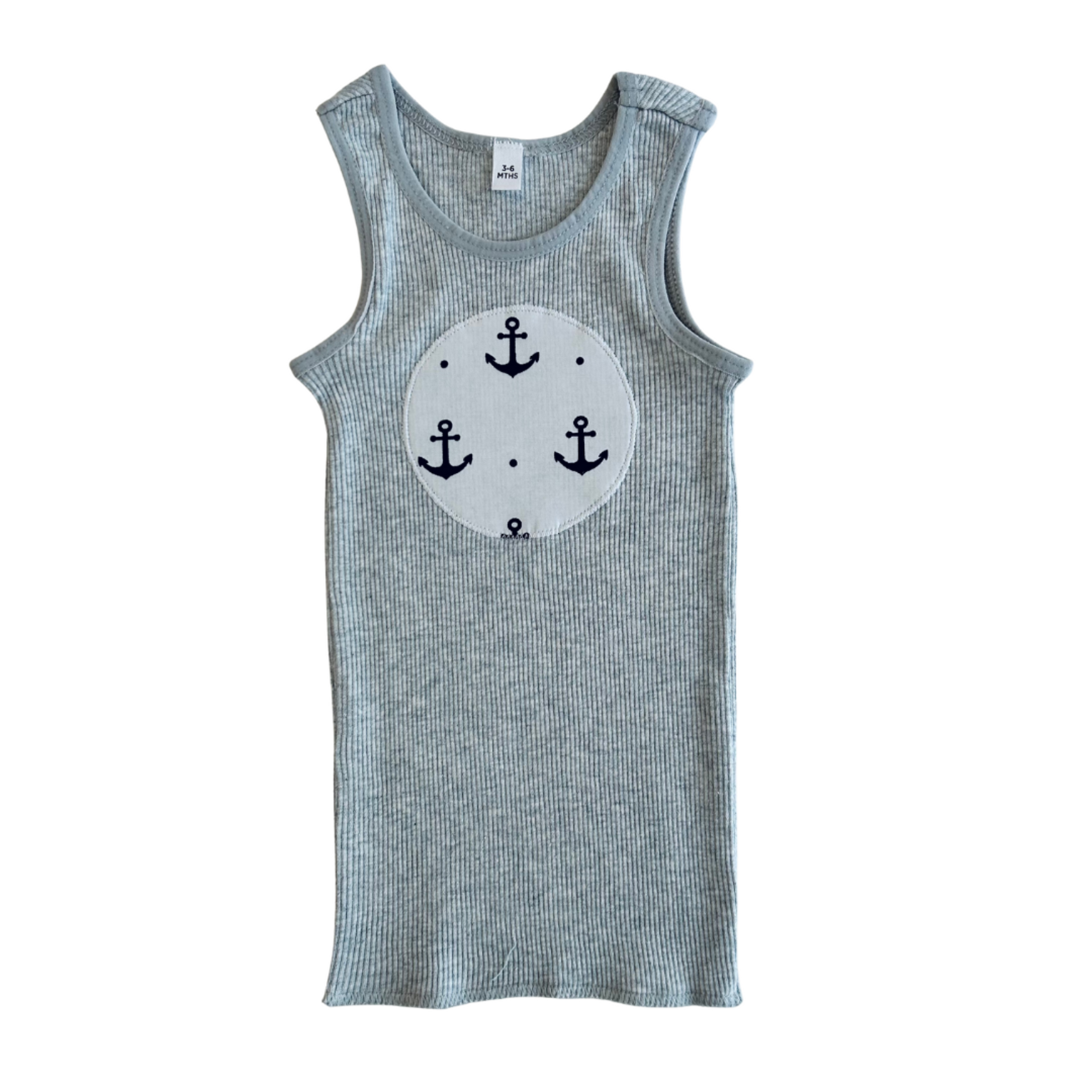 Anchor Away Singlet & Bloomer Set