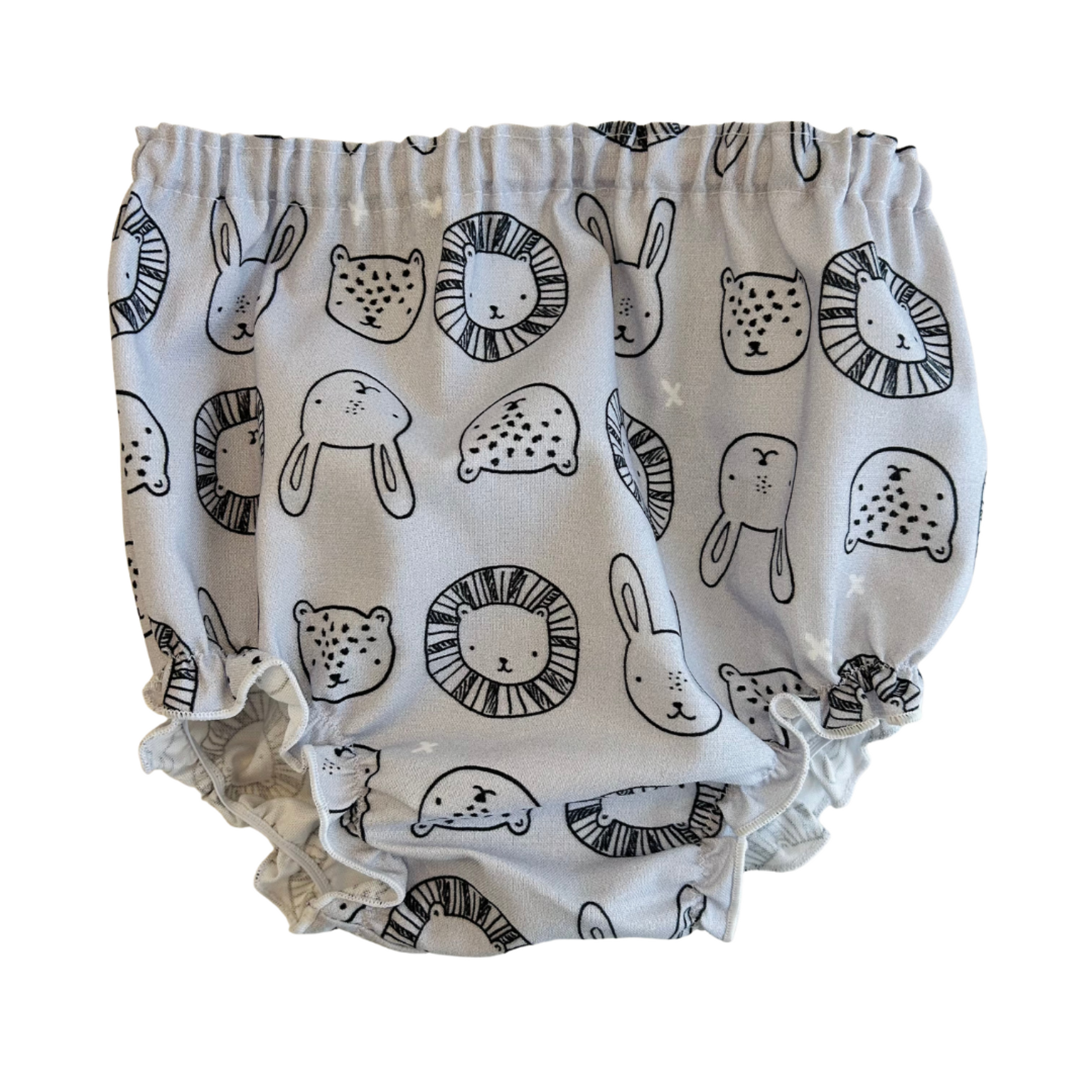 Animal Faces Singlet & Bloomer Set