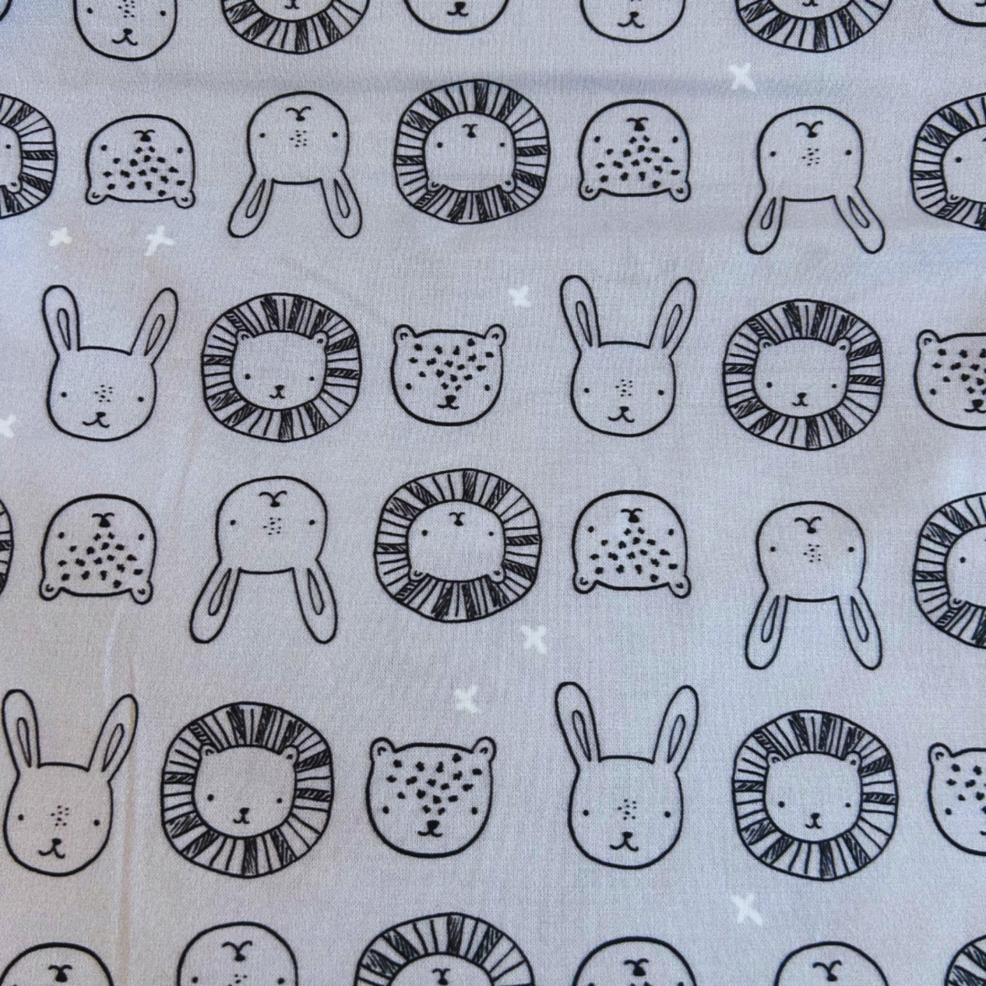 Animal Faces Singlet & Bloomer Set