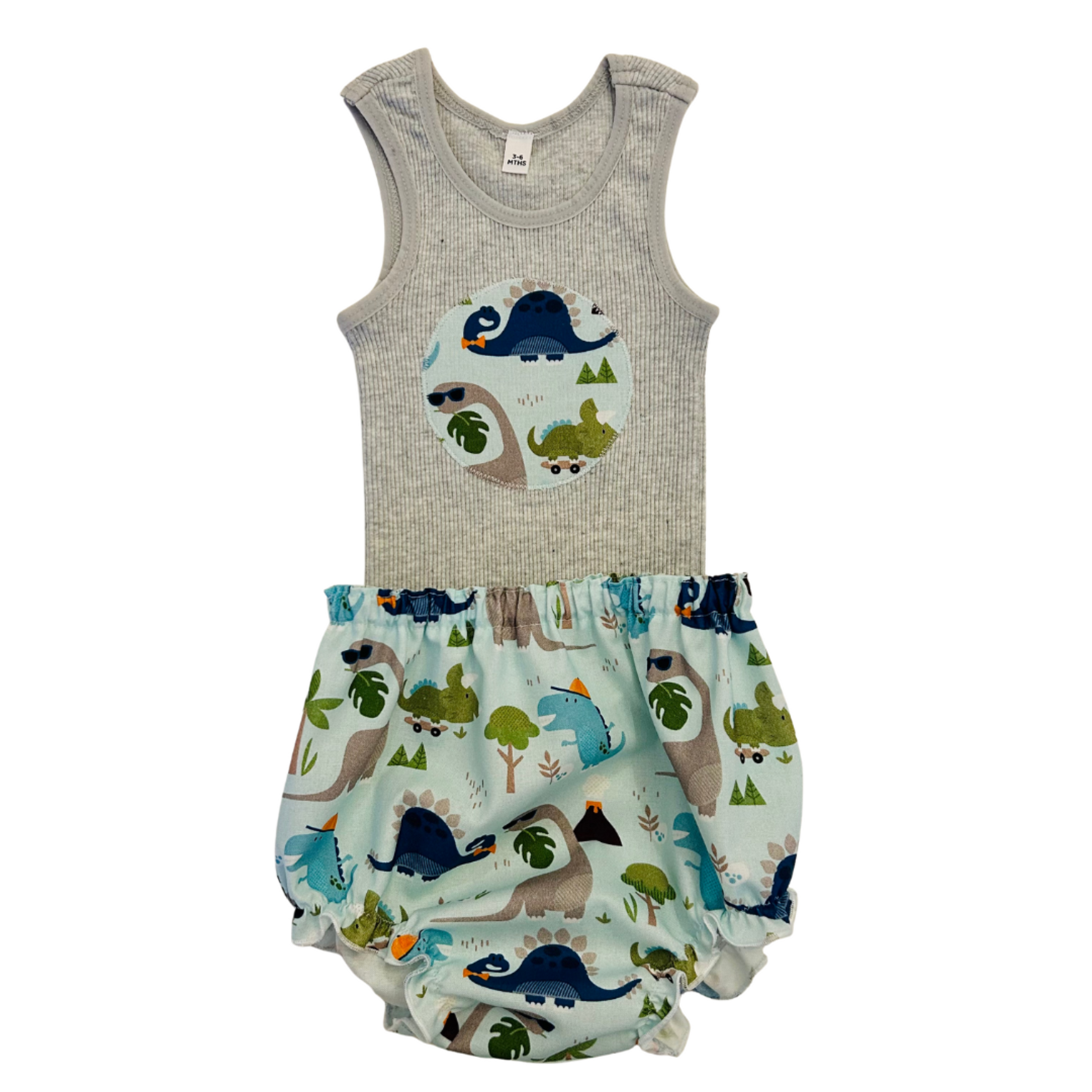 Dinosaur Adventures Singlet & Bloomer Set
