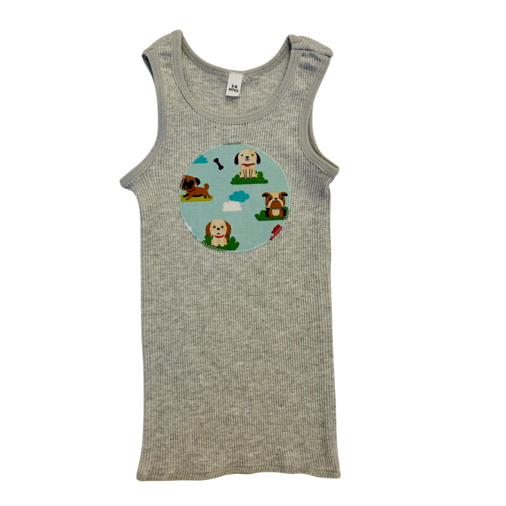 Dogs Day Out Singlet & Bloomer Set