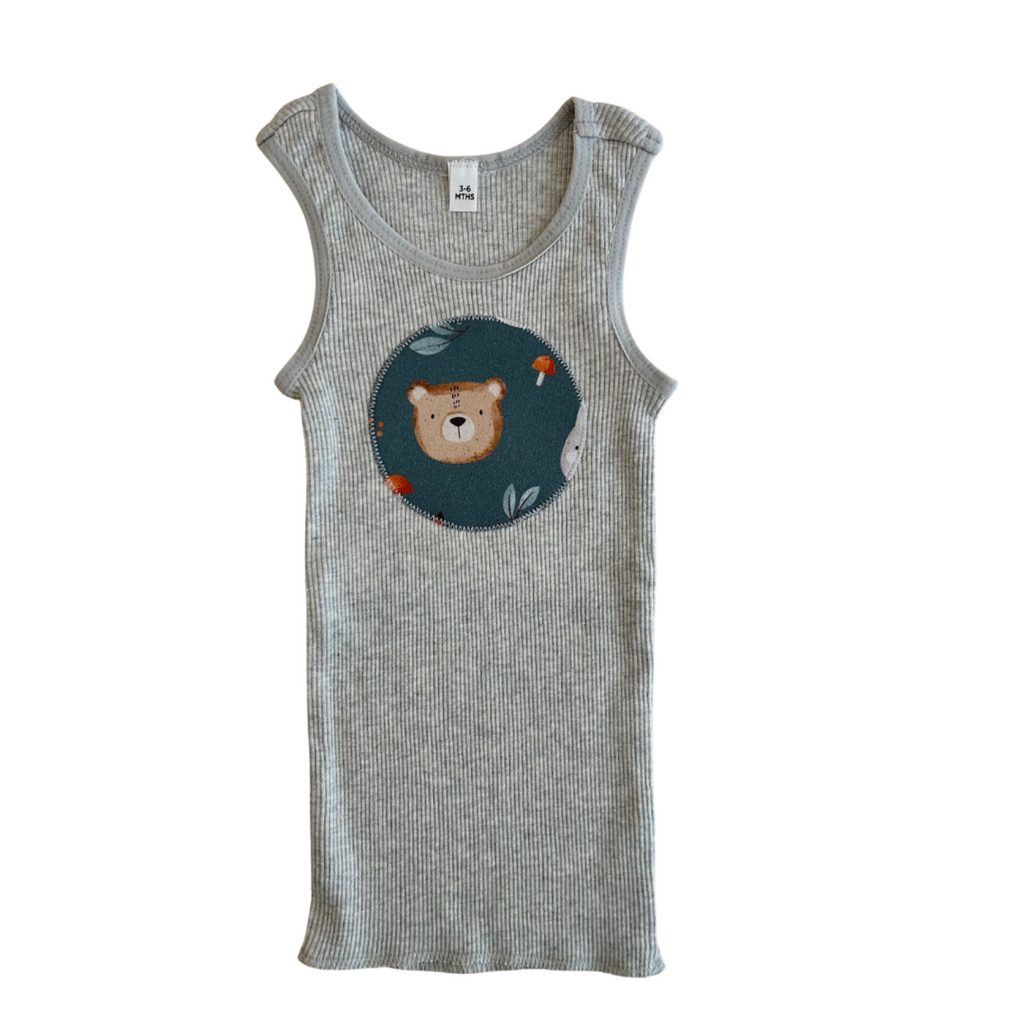 Woodland Friends Singlet & Bloomer Set