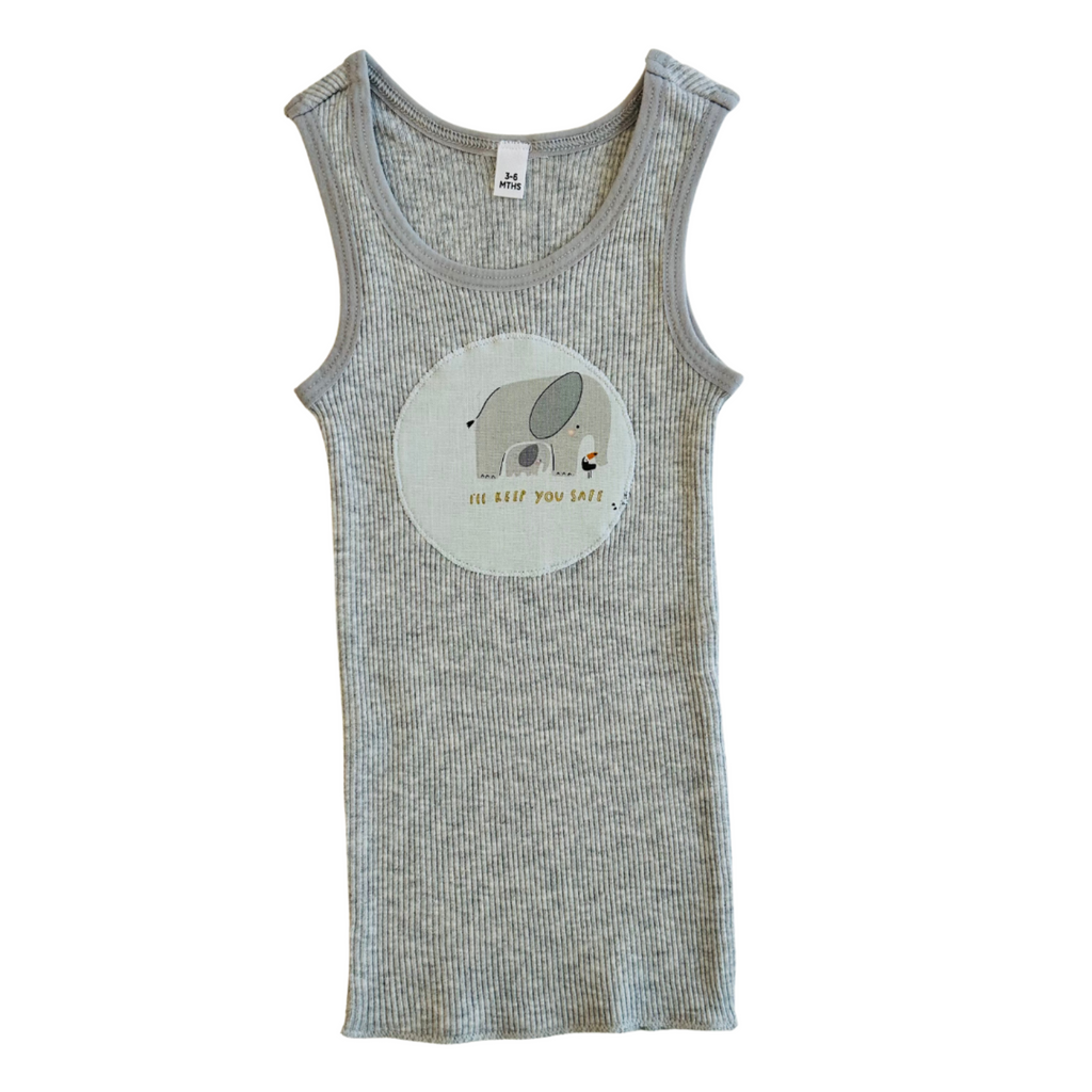 Zoo Animals Singlet & Bloomer Set