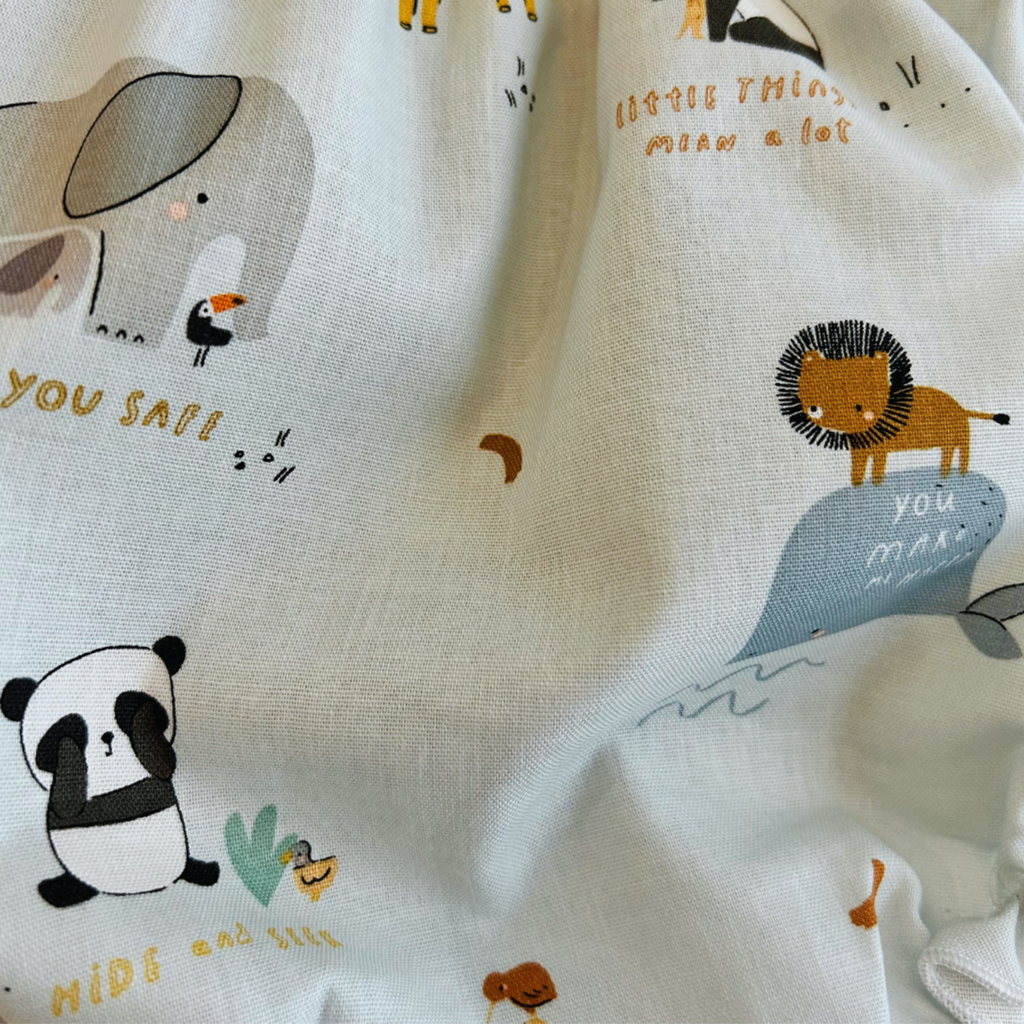 Zoo Animals Singlet & Bloomer Set