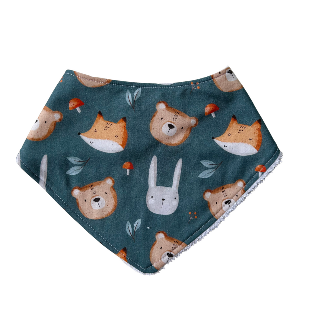 Woodland Friends Bandana Bib