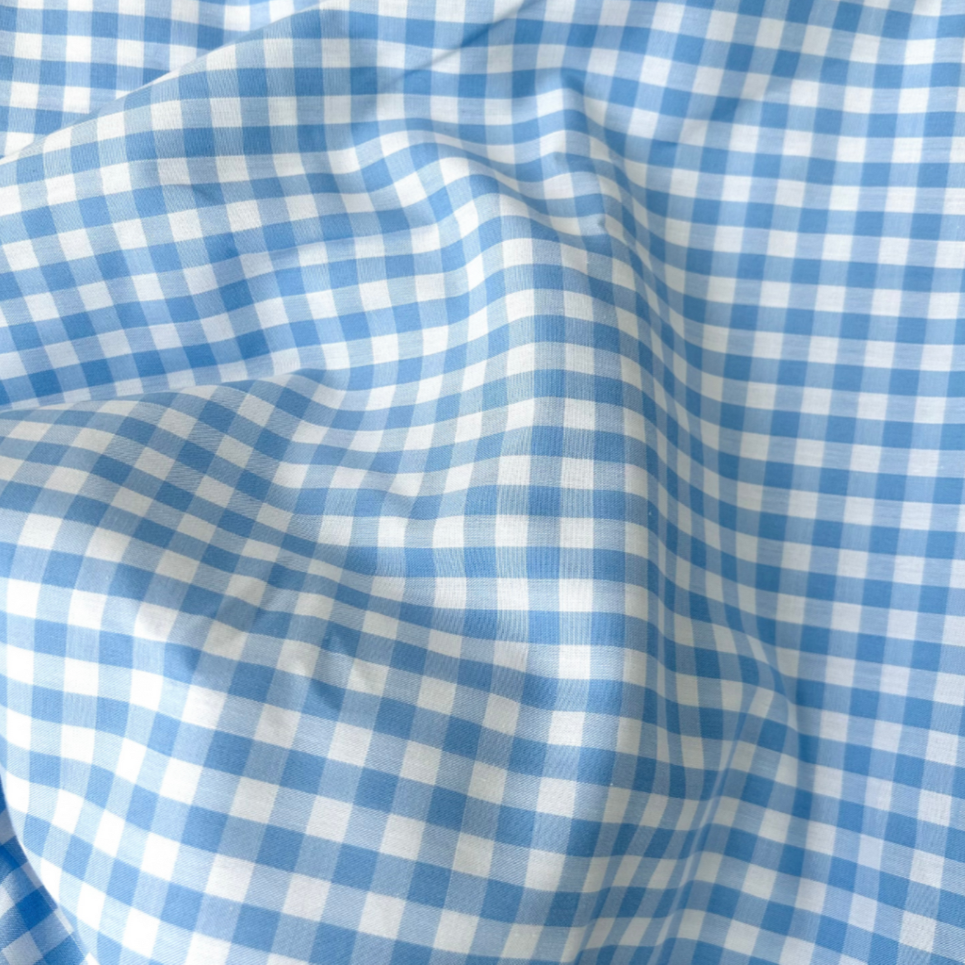 Blue Gingham Love Overalls