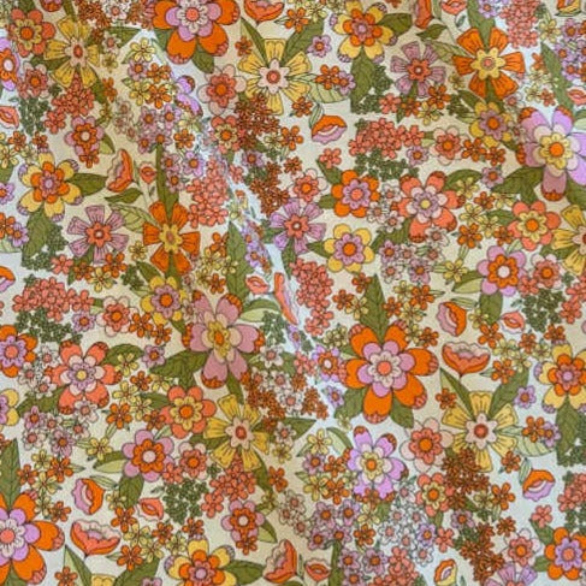 Boho Floral Smock Dress