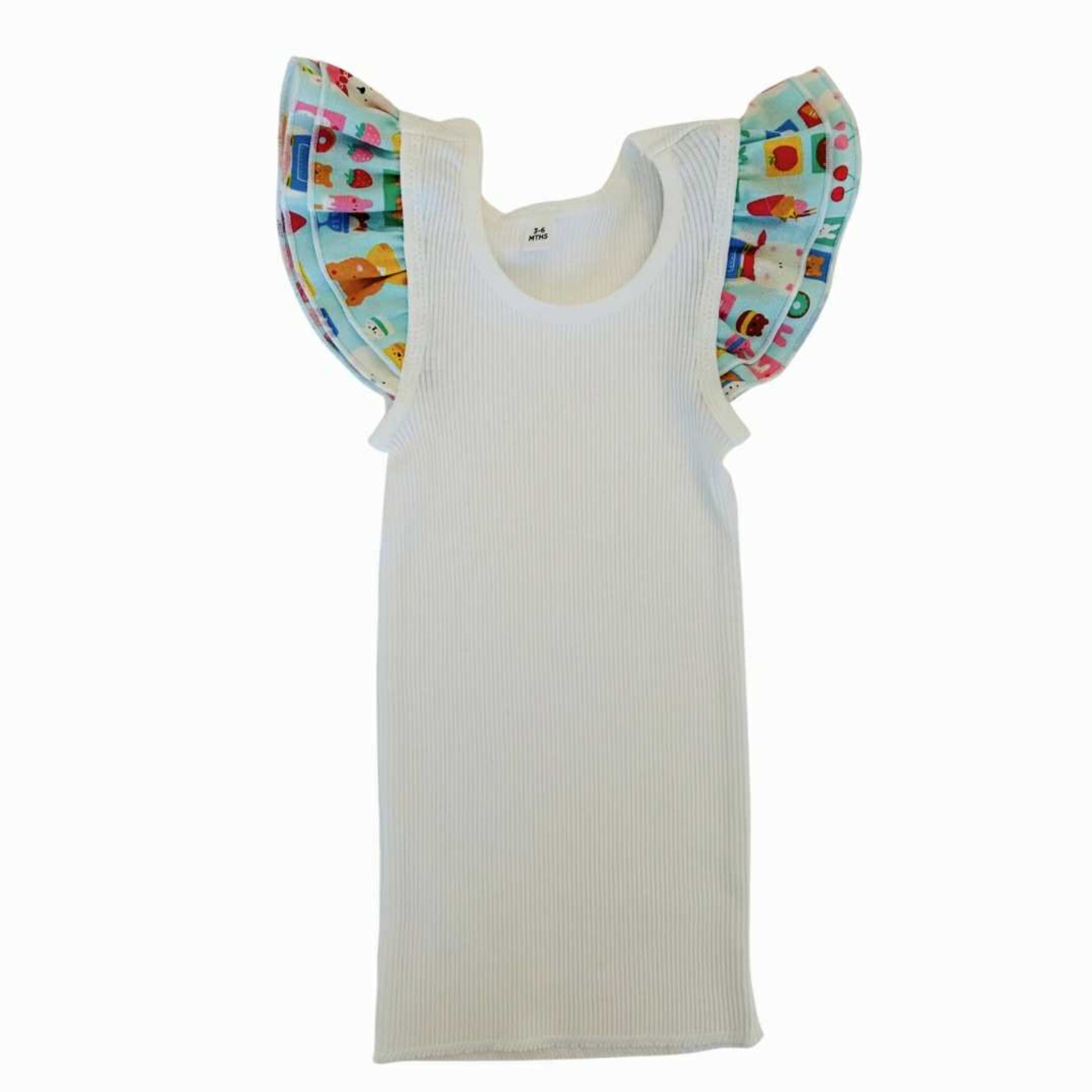 Bunnies & Bears Frilly Singlet & Bloomer Set