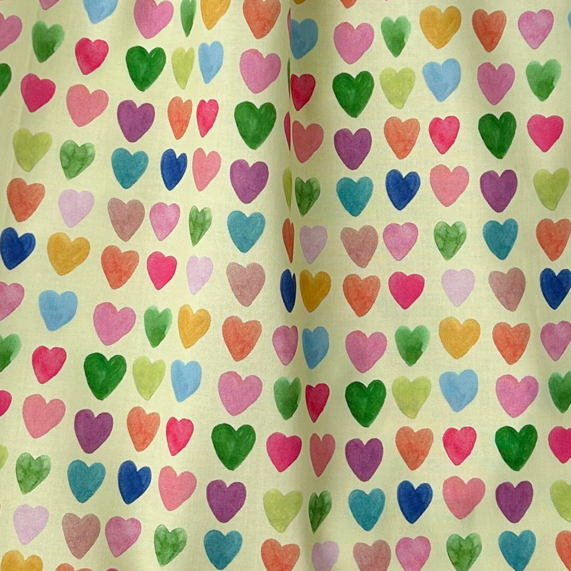 Lemon Love Hearts Flutter Dress