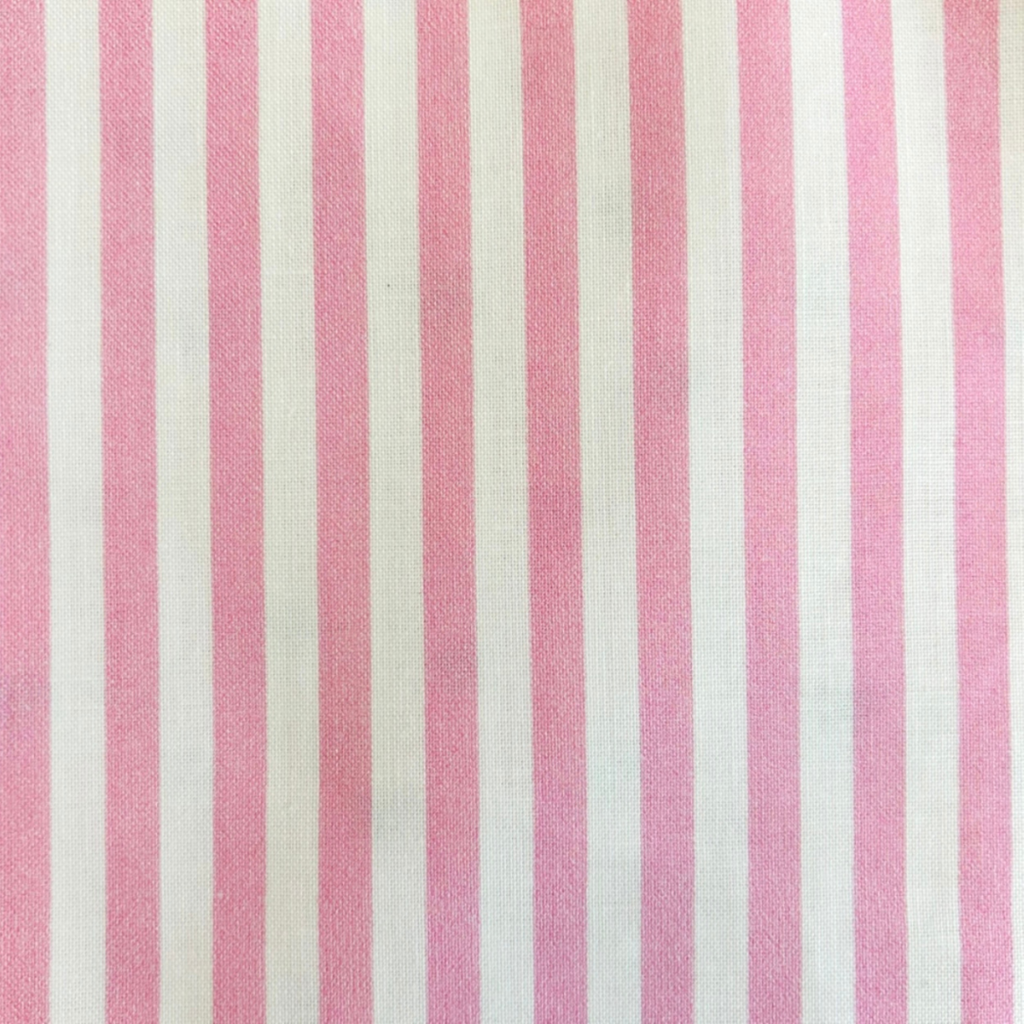 Pink Candy Stripe Bow Dress