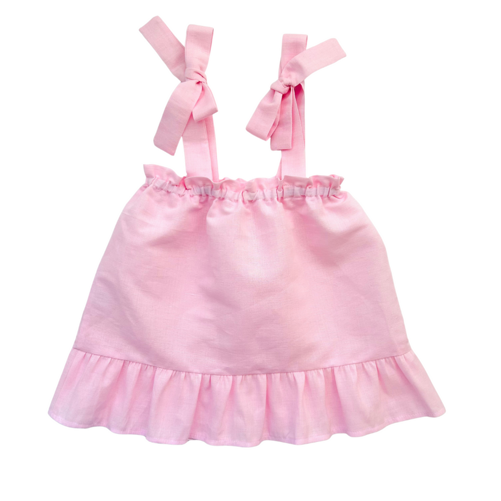 Pink Fairy Floss Bow Dress