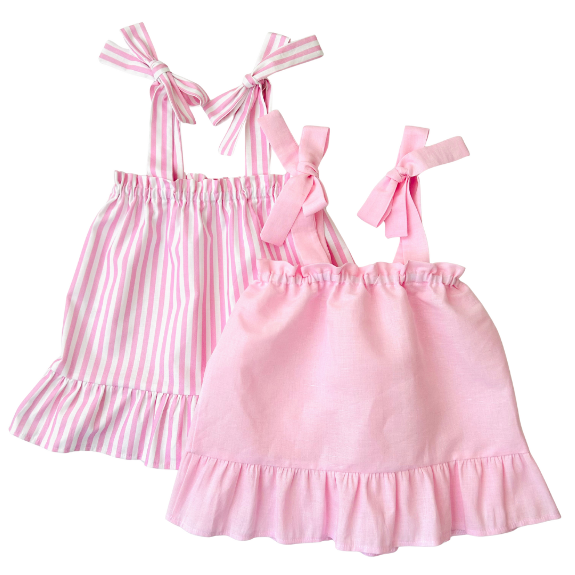 Pink Fairy Floss Bow Dress