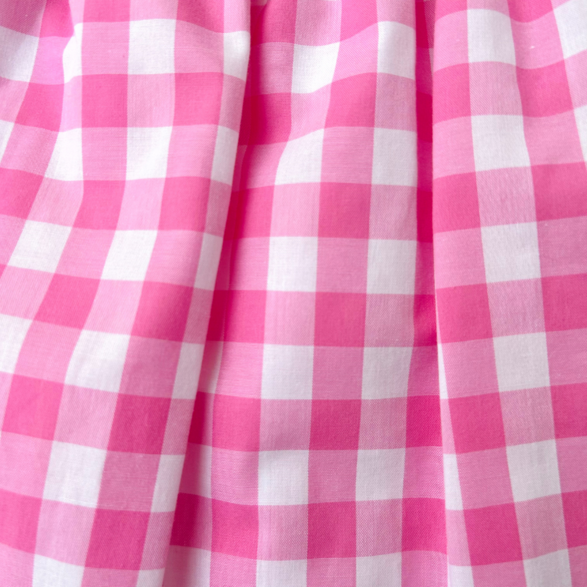 Pink Gingham Bow Dress