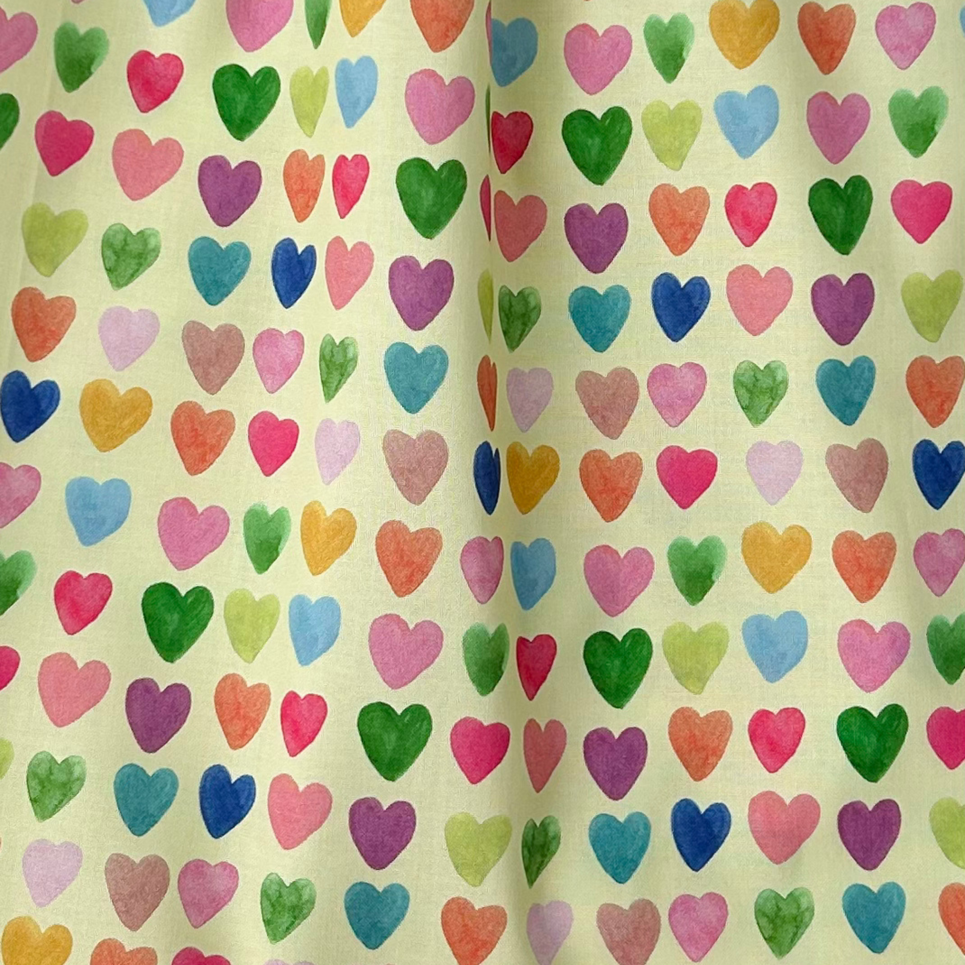 Lemon Love Hearts Smock Dress