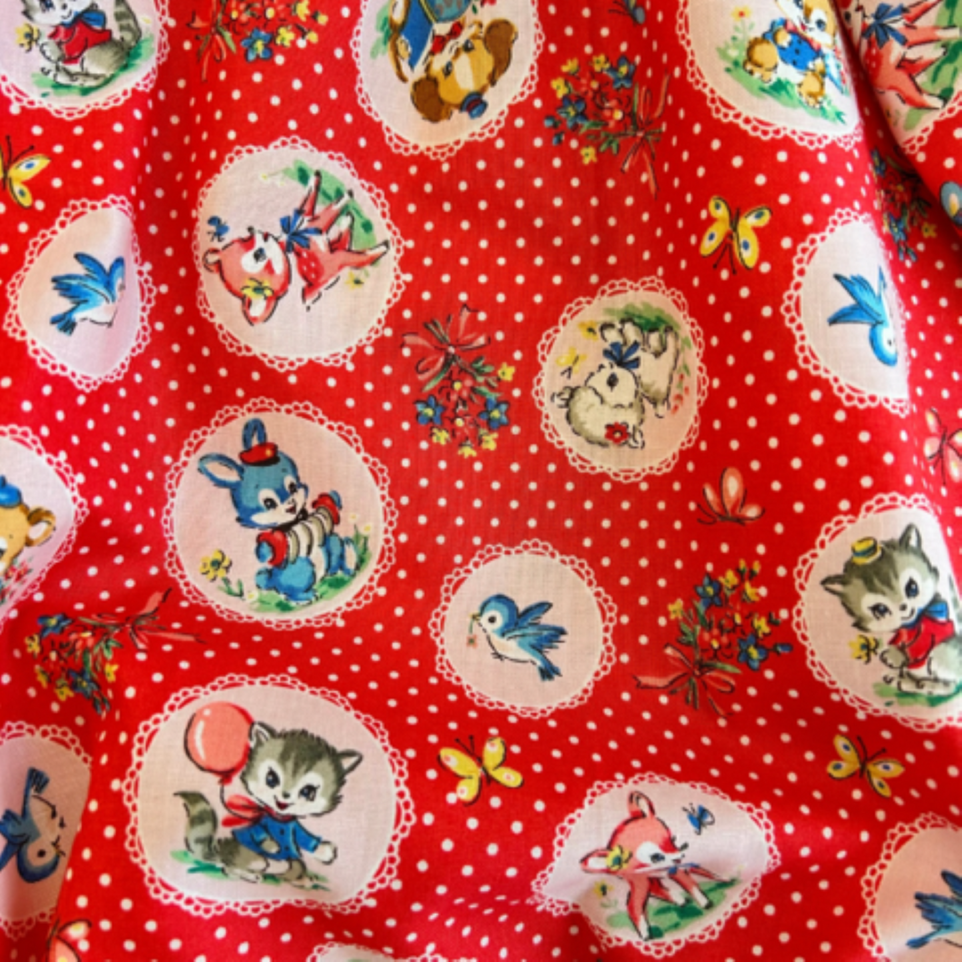 Kawaii Animals Smock Romper