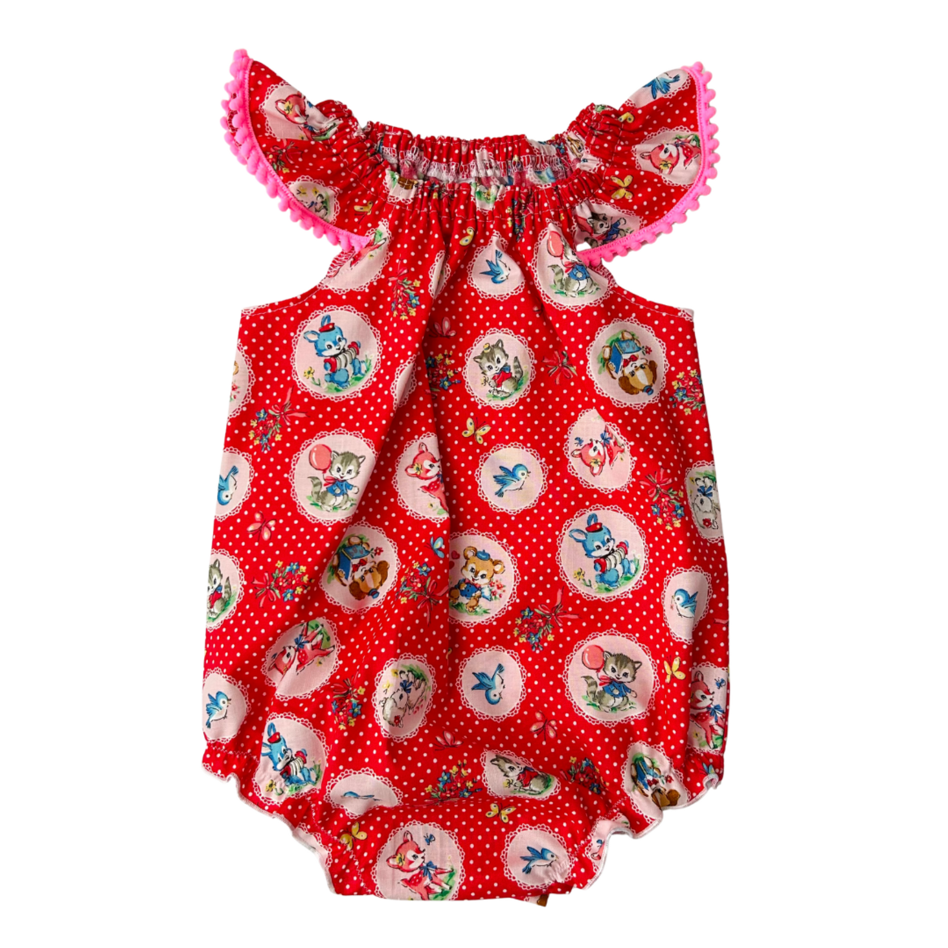 Kawaii Animals Flutter Romper