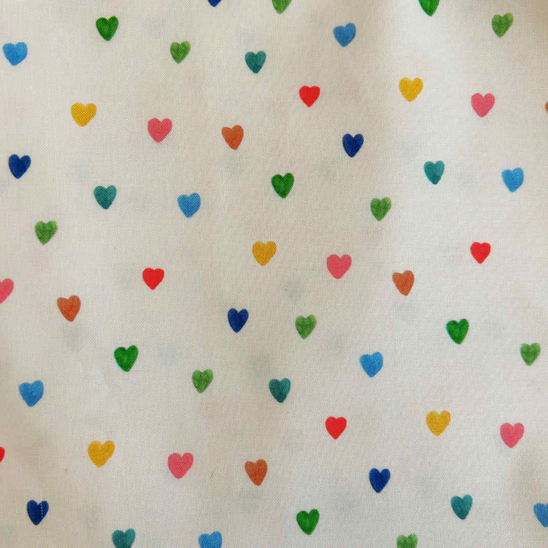 Love Hearts Mini Flutter Top & Bloomer Set