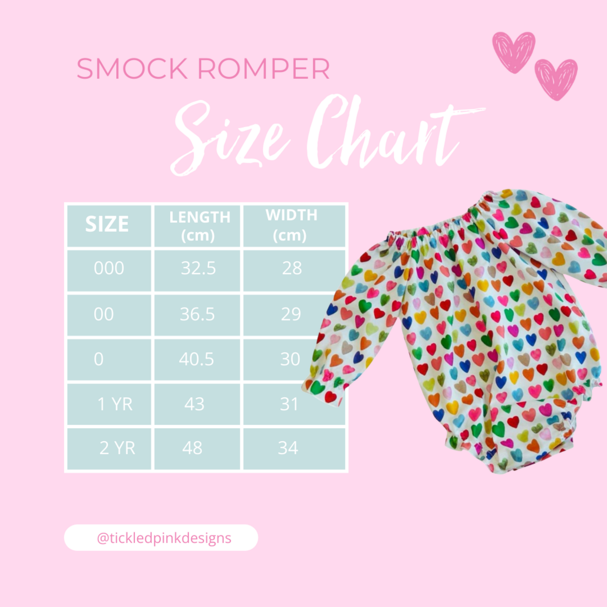 Kawaii Animals Smock Romper