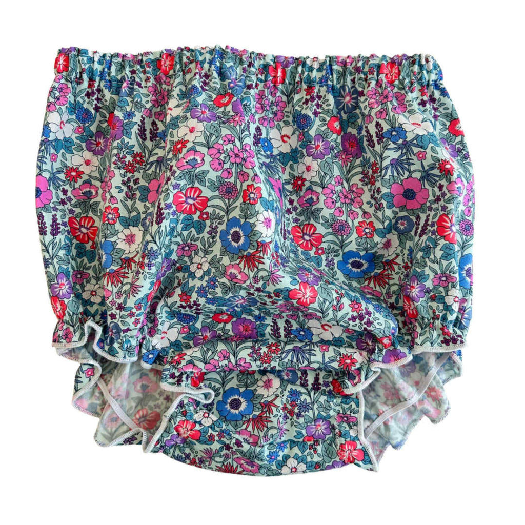 Floral patterned baby bloomers