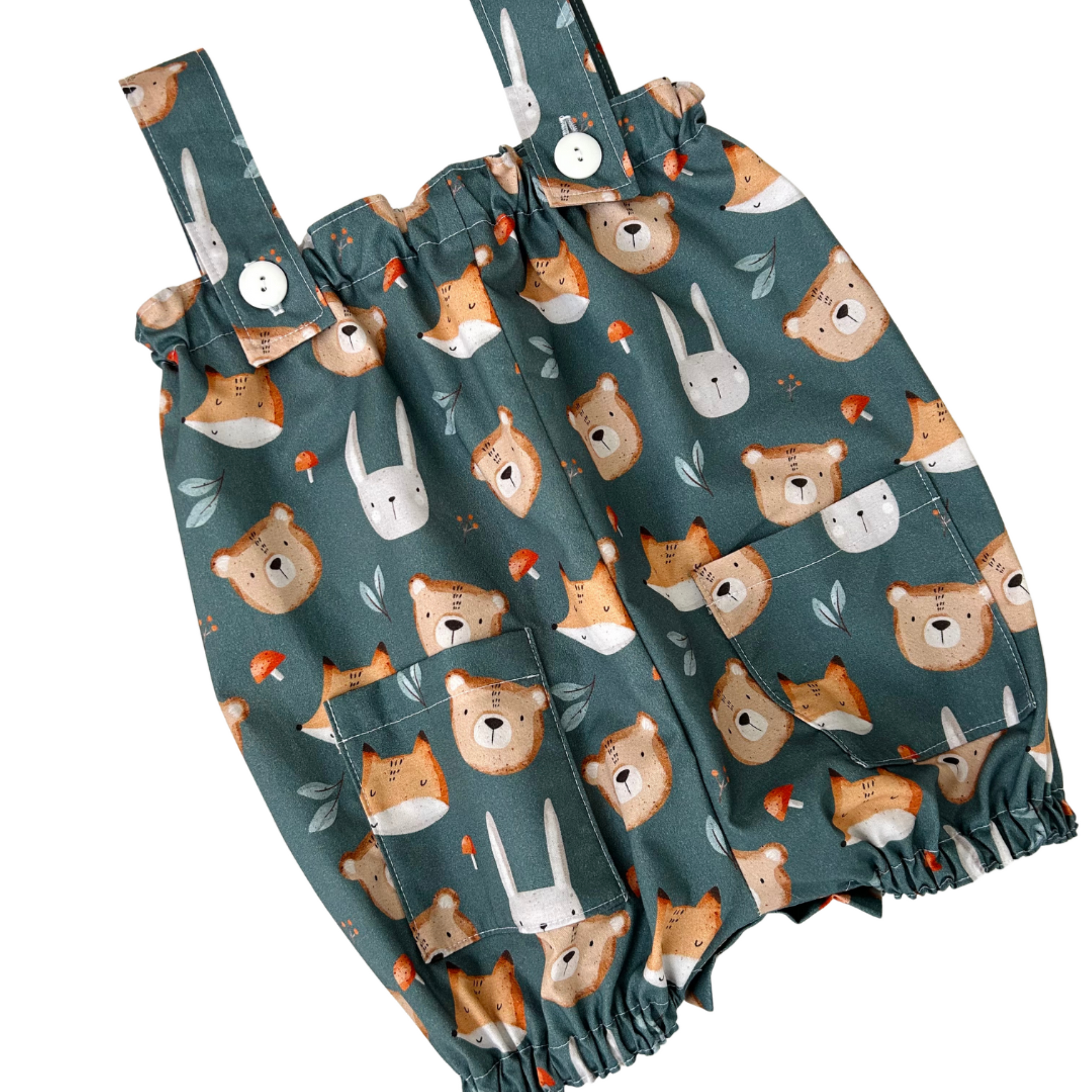 Woodland Friends Overalls