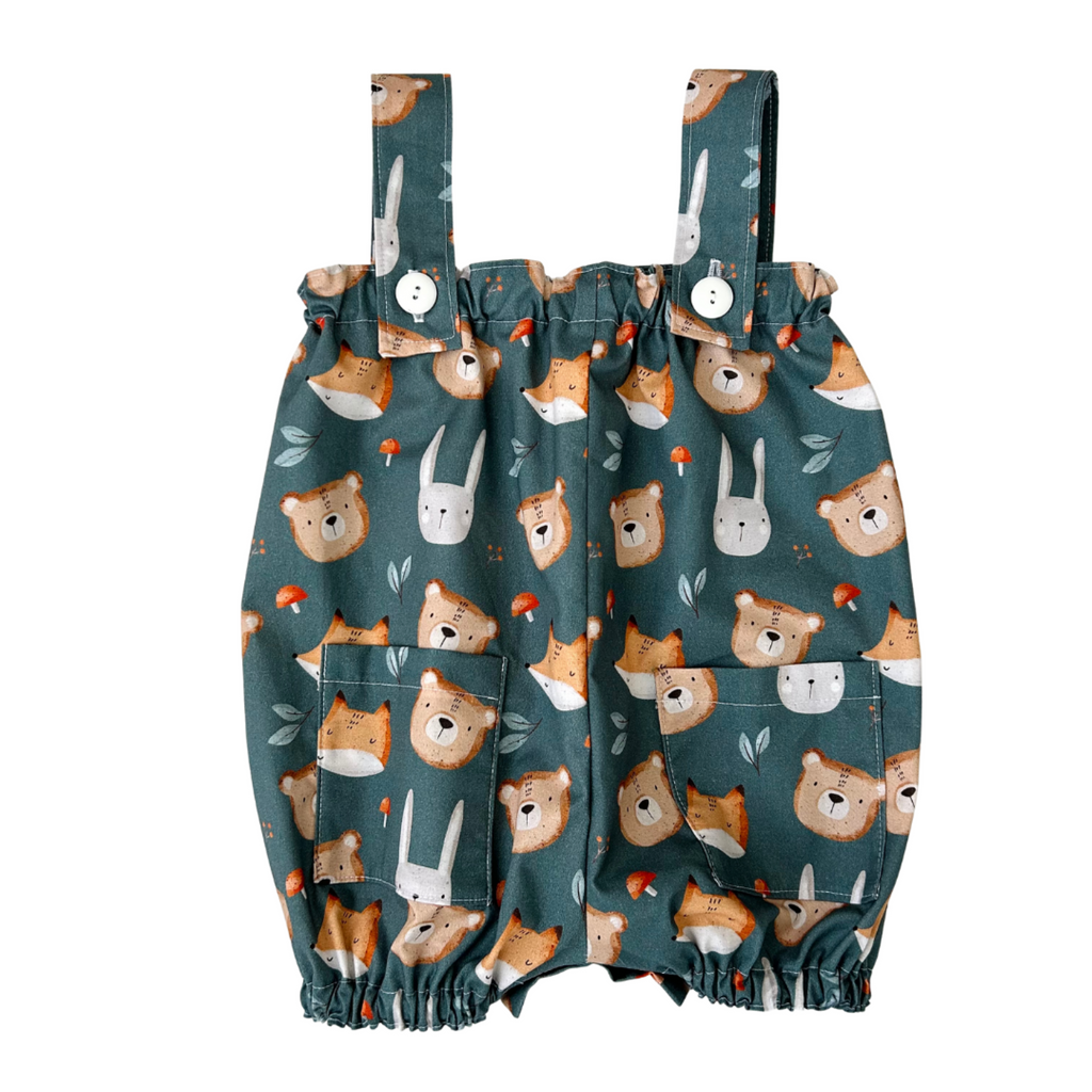 Woodland Friends Overalls