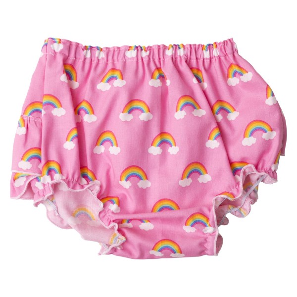Little Miss Rainbow Frilly Bloomers - Tickled Pink Design